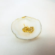 Load image into Gallery viewer, Real 14K Gold Rose Studs