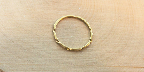 14K Gold Ring Stackable