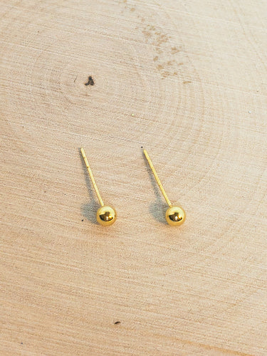 Real 14K Gold Studs