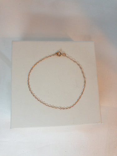 14K GF Rose Gold Bracelet